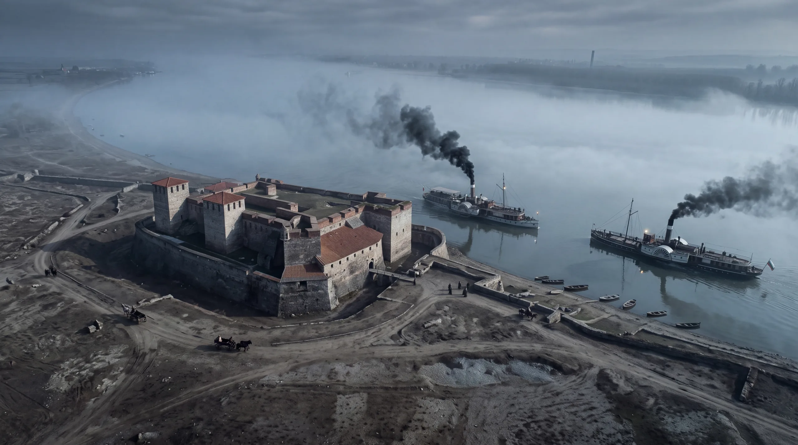 Steam_river_boats_in_Vidin_4K_20260915151251